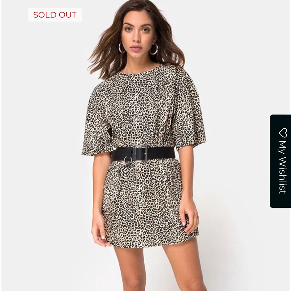 Motel Leopard Dress/Shirt